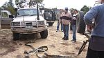 29-A well used RACV tow rope gets ready to take Big Mac into Dimboola for repair